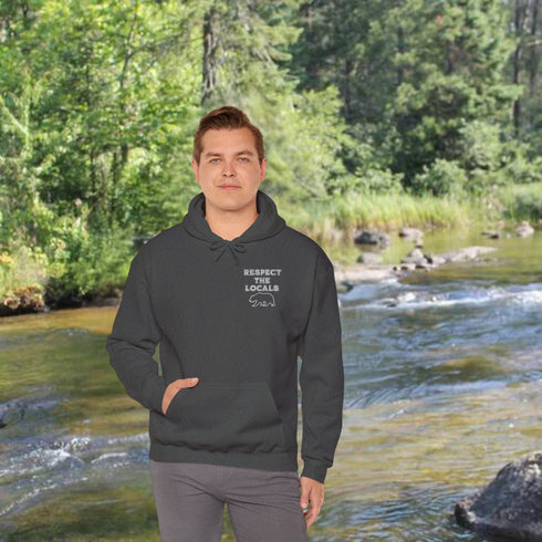 Respect The Locals Double Sided Hoodie